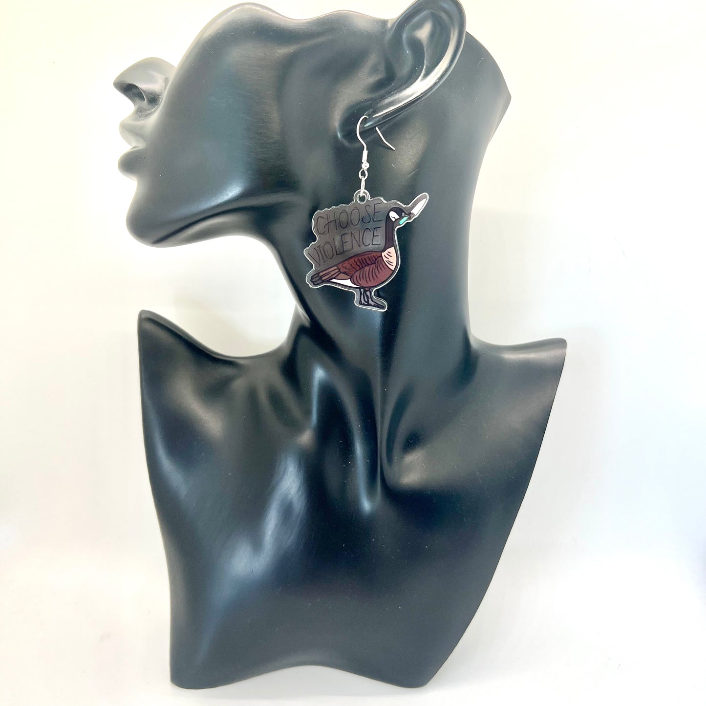 Choose Violence Earrings