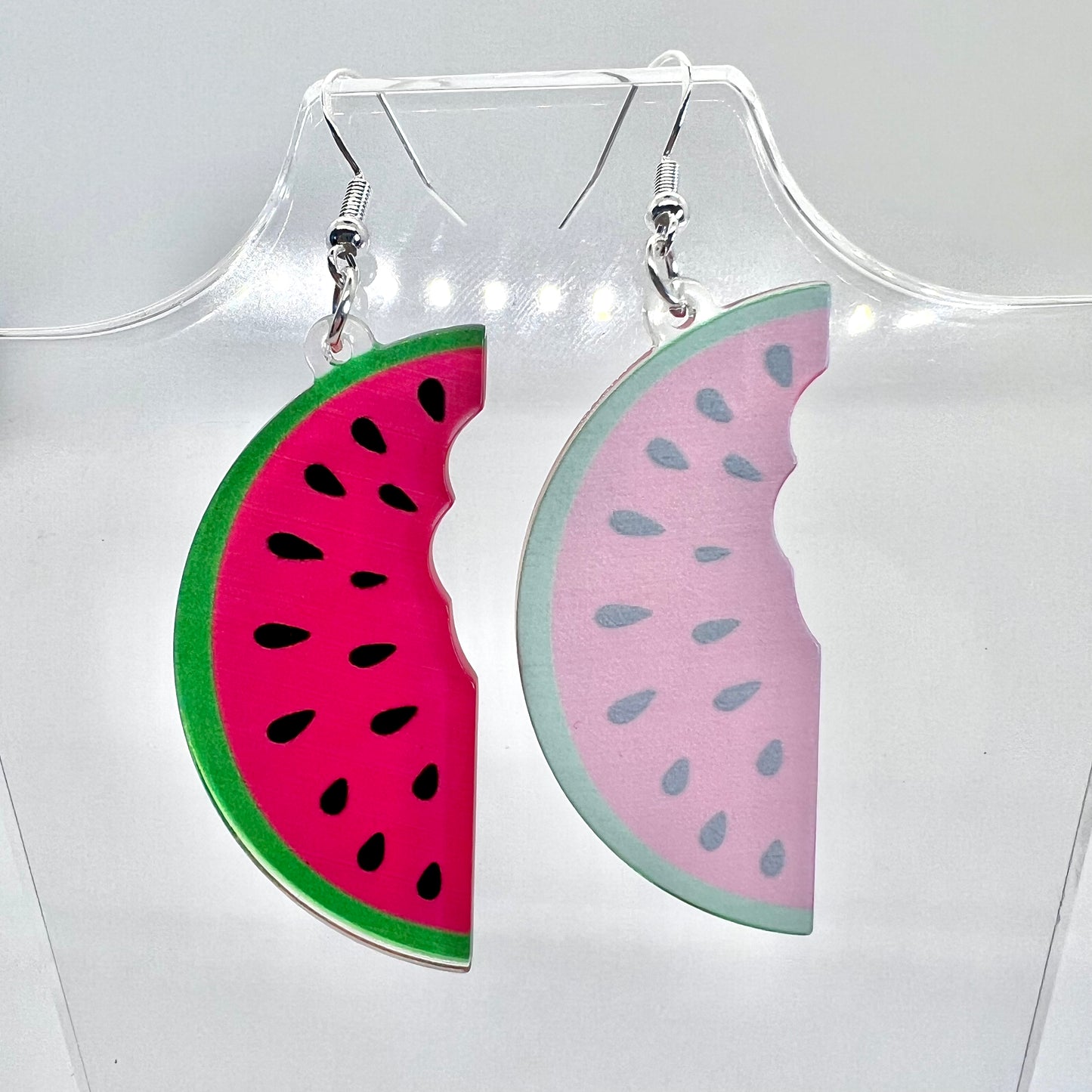 Large Watermelon Earrings