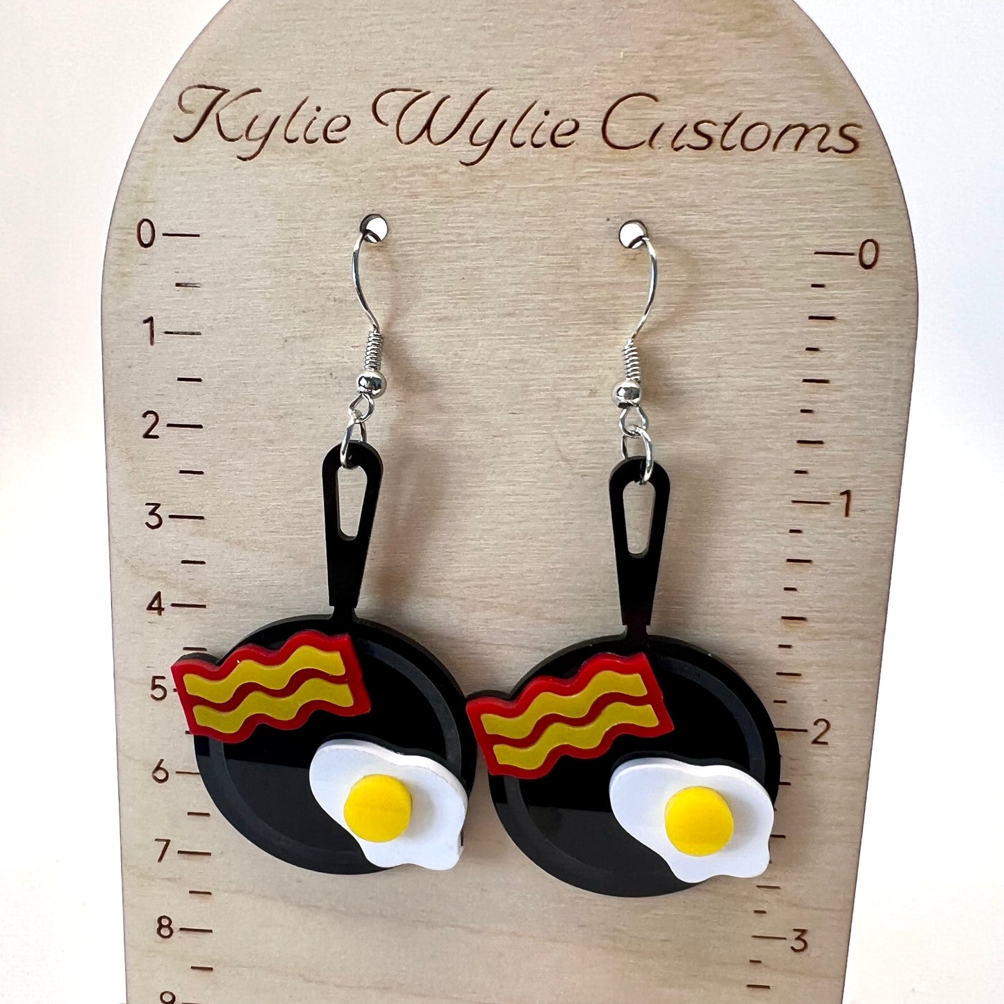 Frying Pan Earrings
