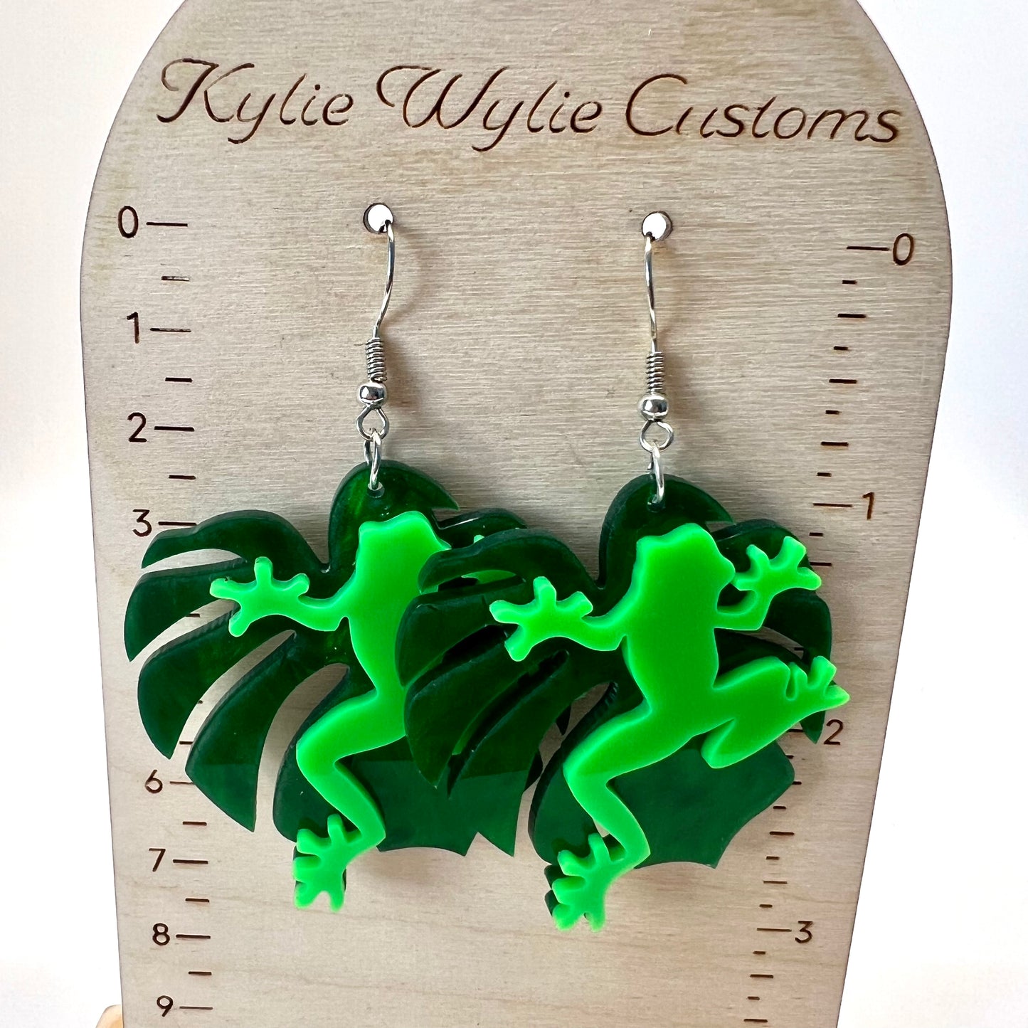 Tree Frog Earrings