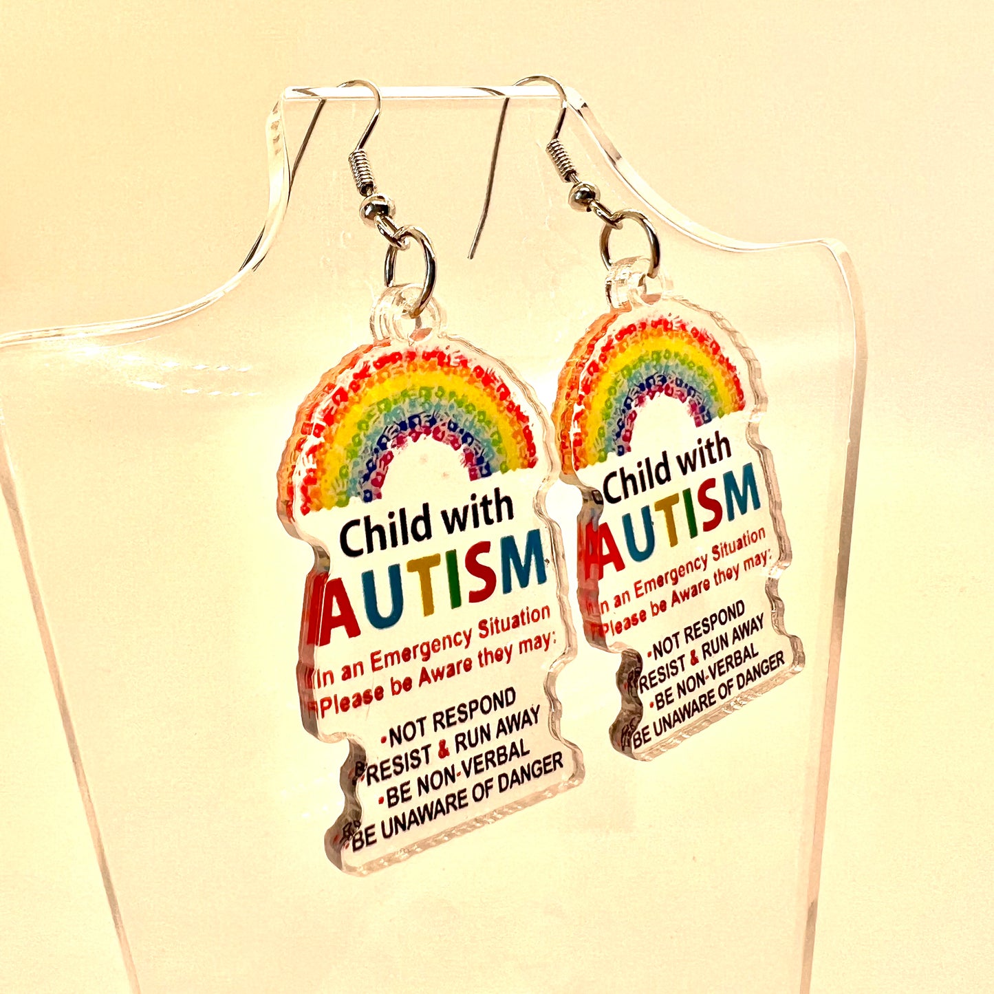 Autism Awareness Earrings