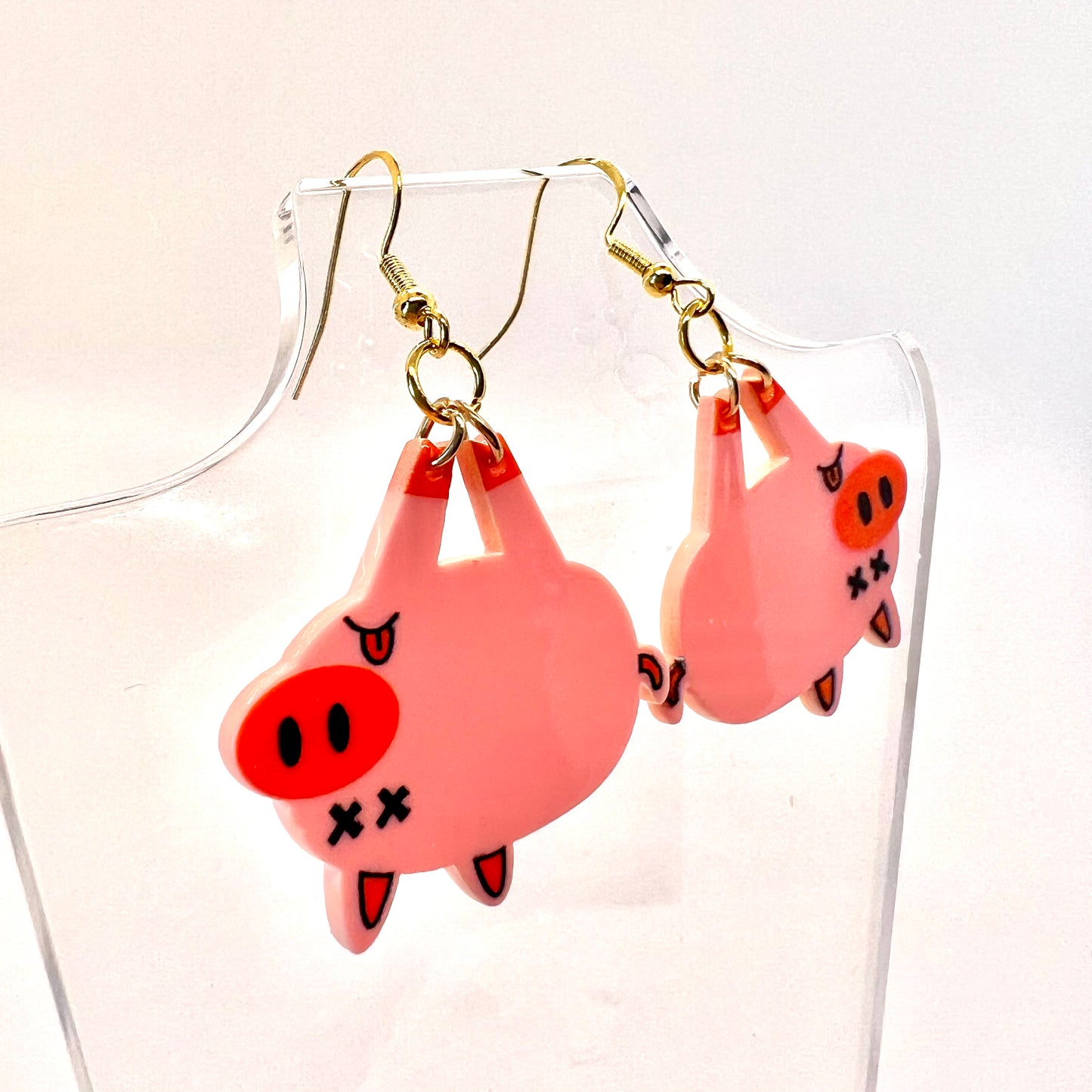 Pig Earrings