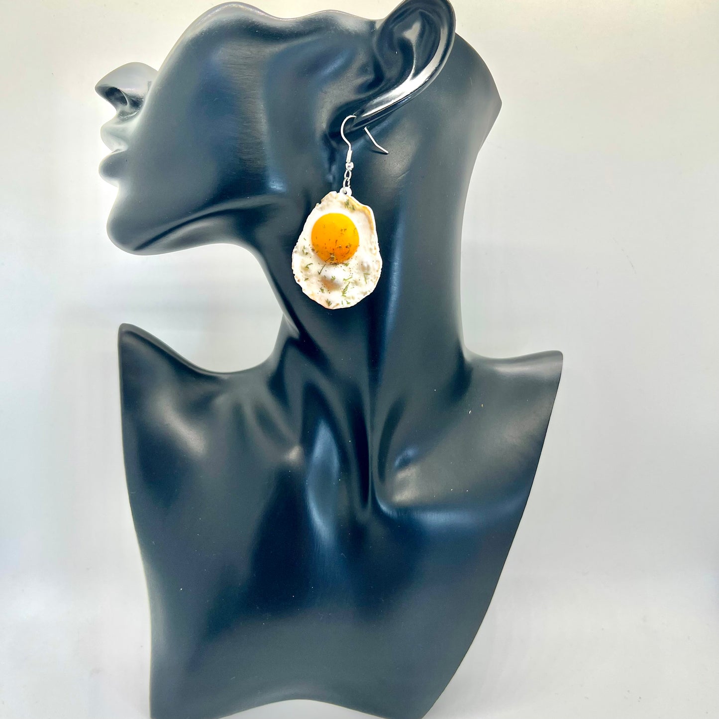 Fried Egg Earrings