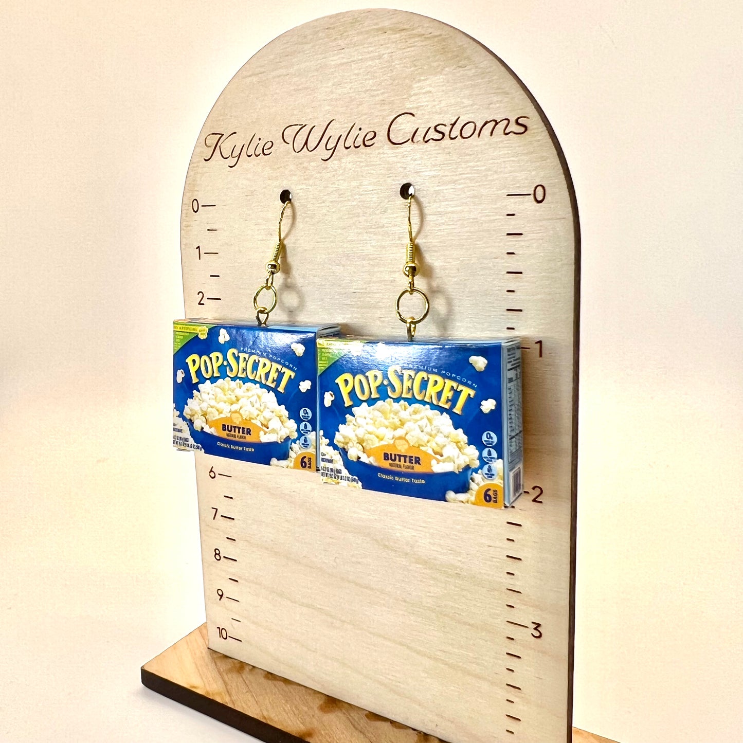 Pop Secret Popcorn Earrings