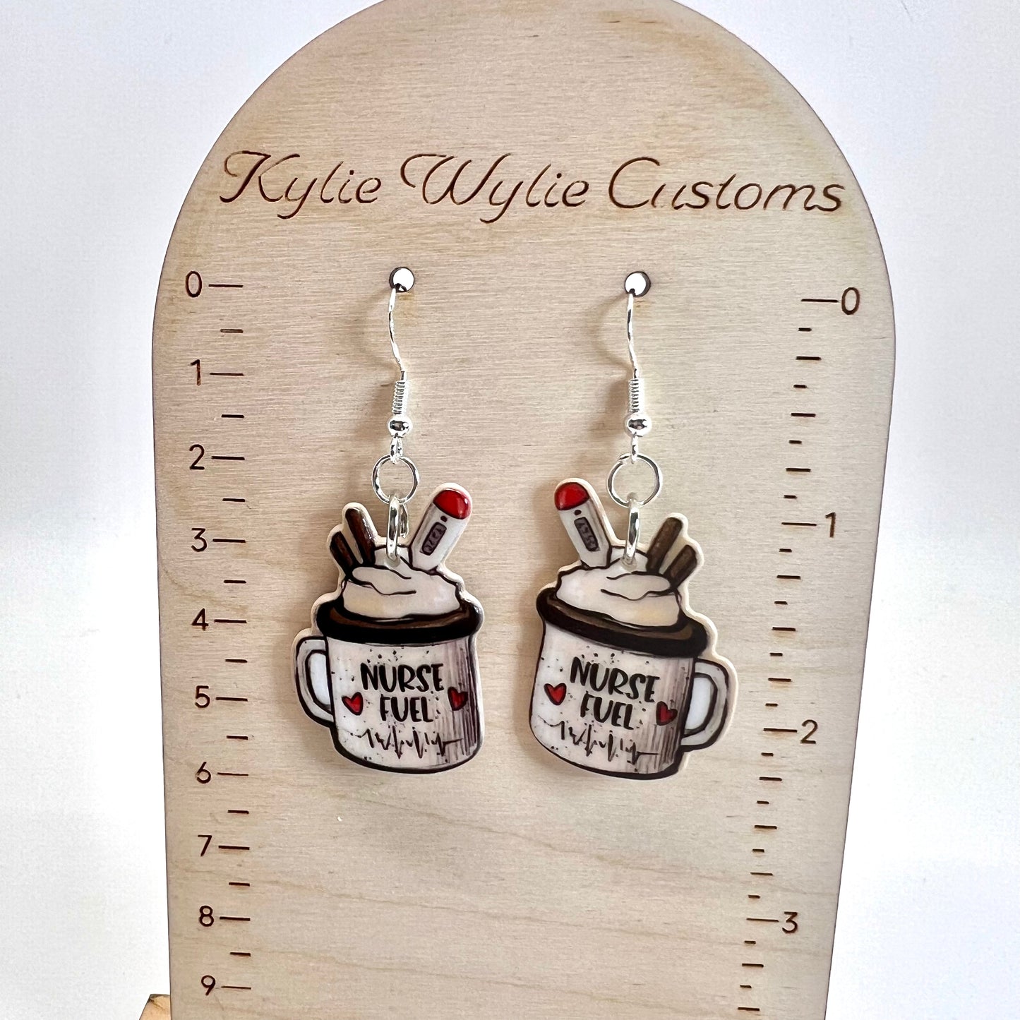 Life Saving Coffee Earrings