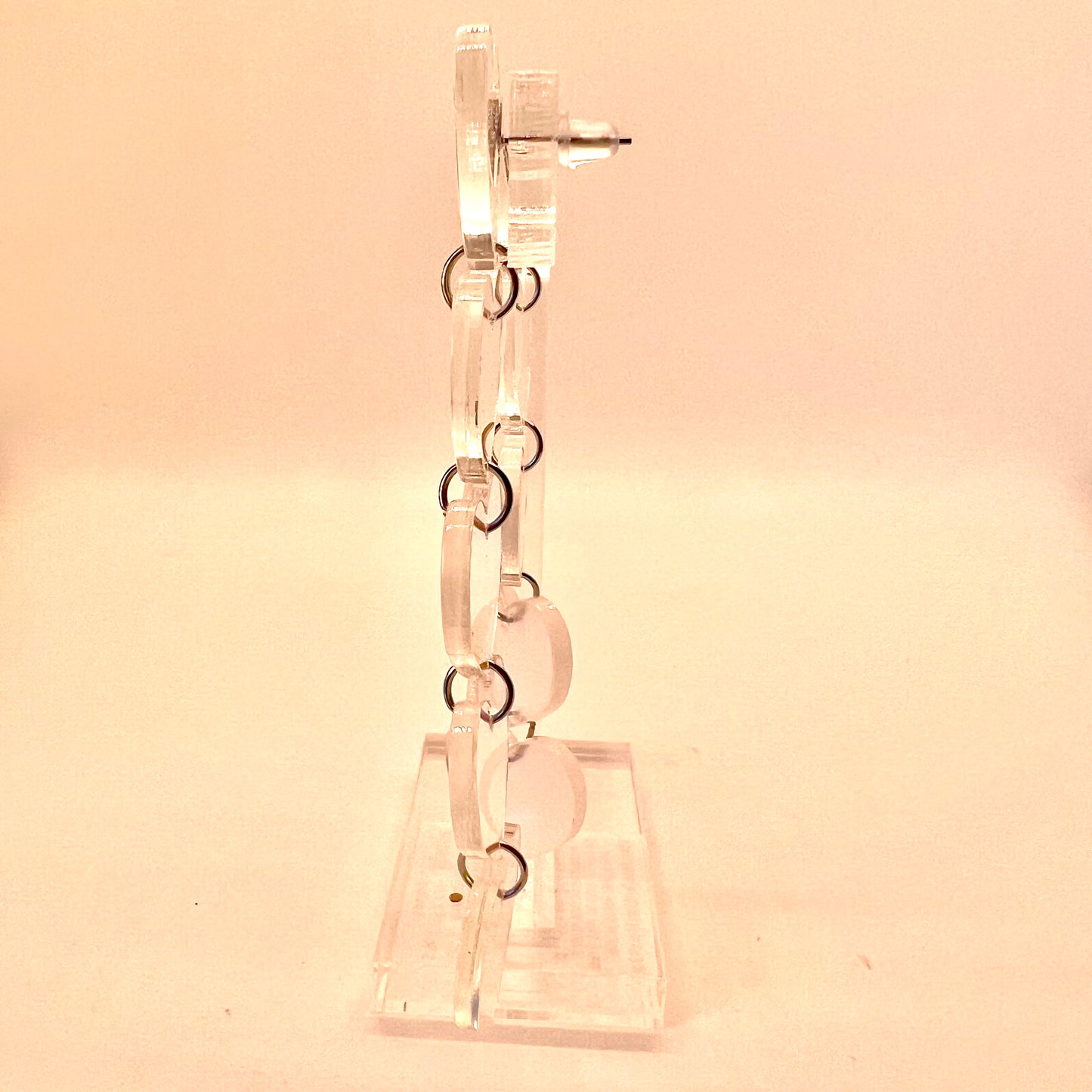 Heart Chain Earrings
