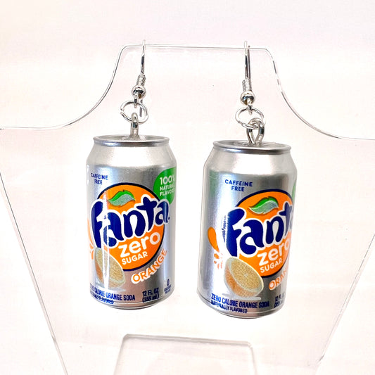 Orange Fanta Earrings