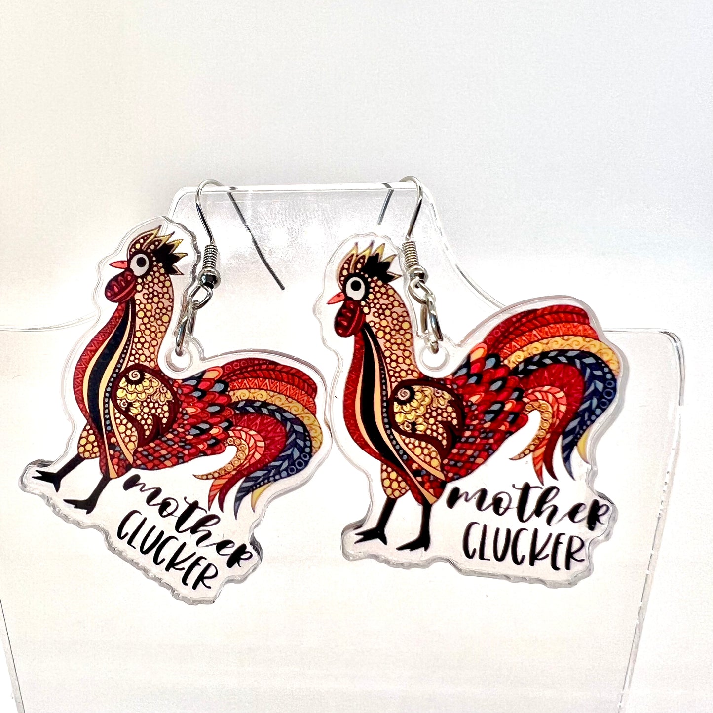 Mother Clucker Earrings
