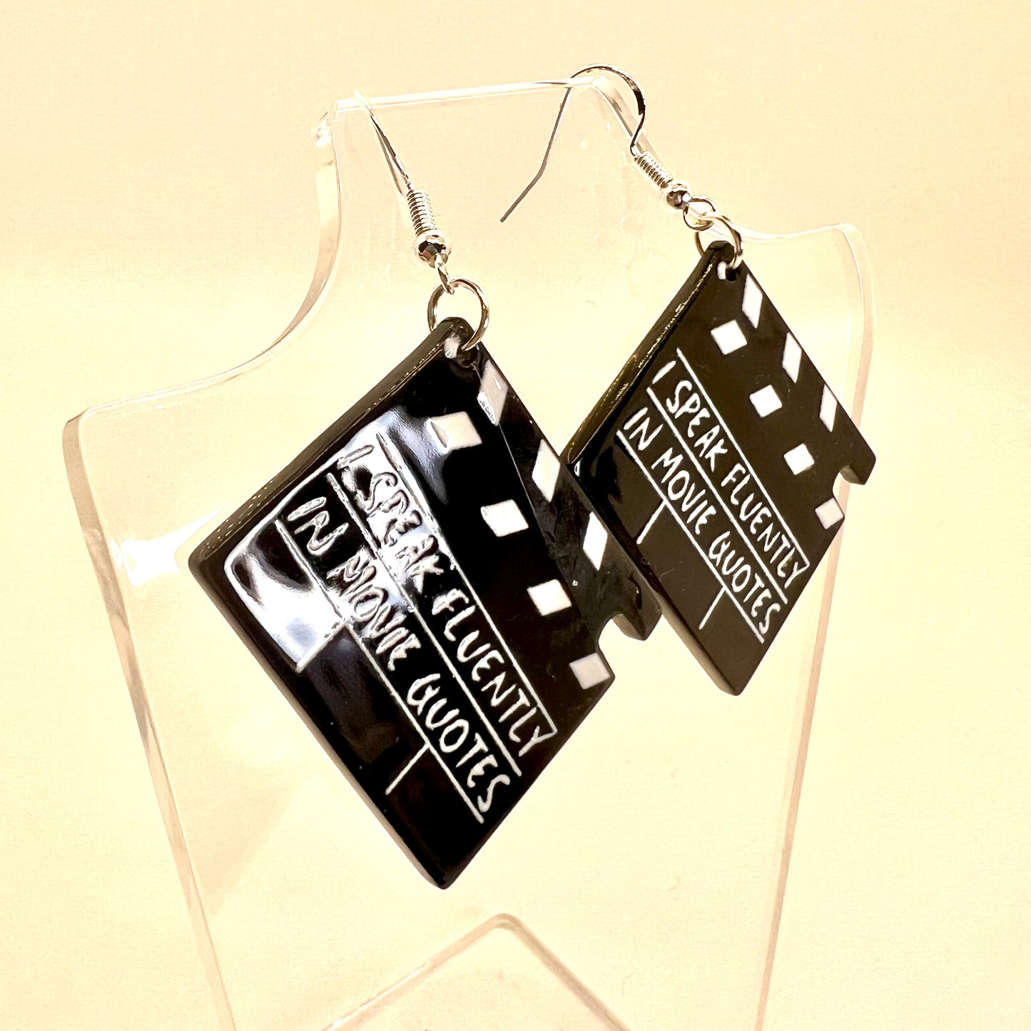 Movie Quotes Earrings