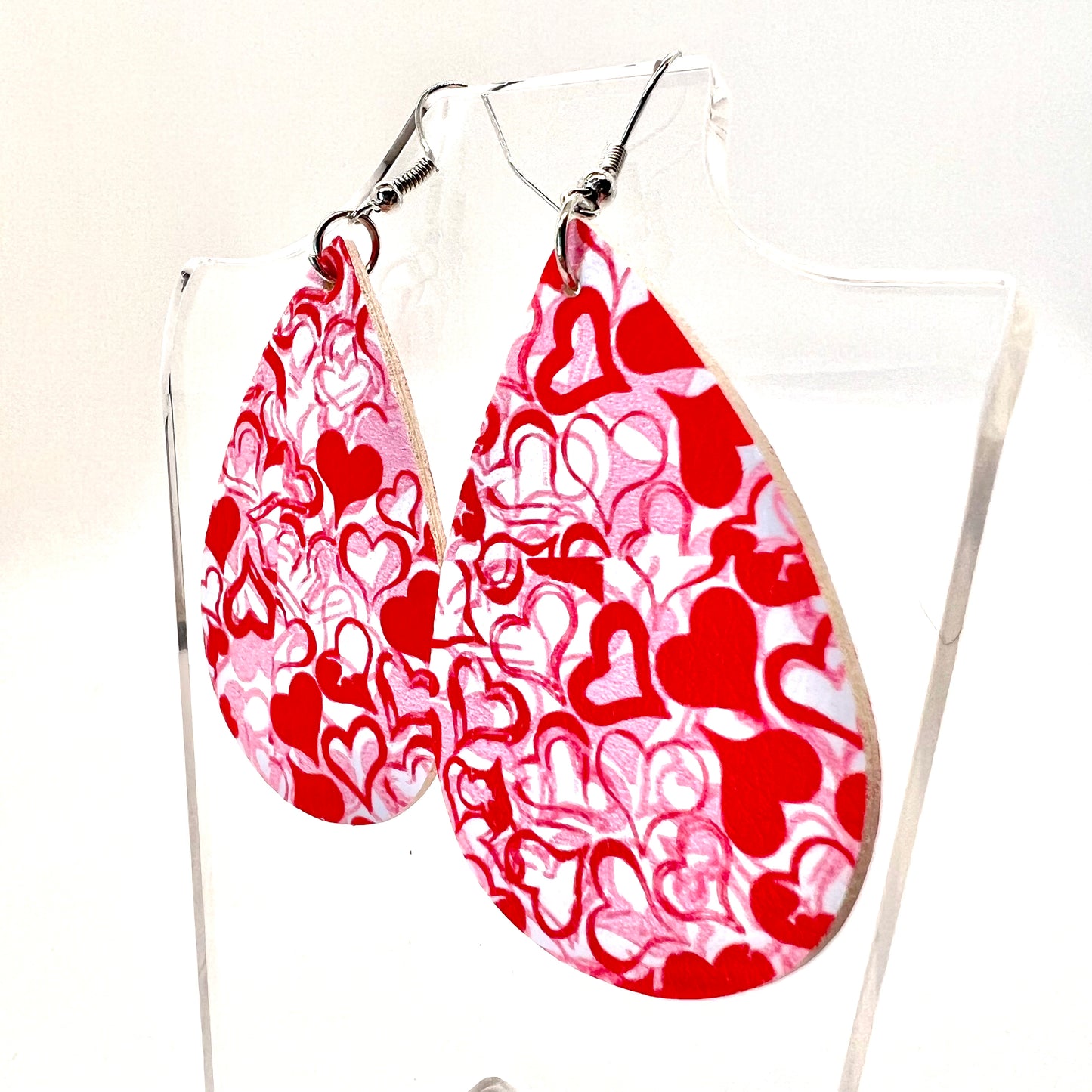 Heart Teardrop Earrings