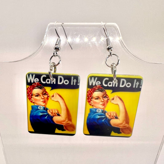 We Can Do It! Earrings
