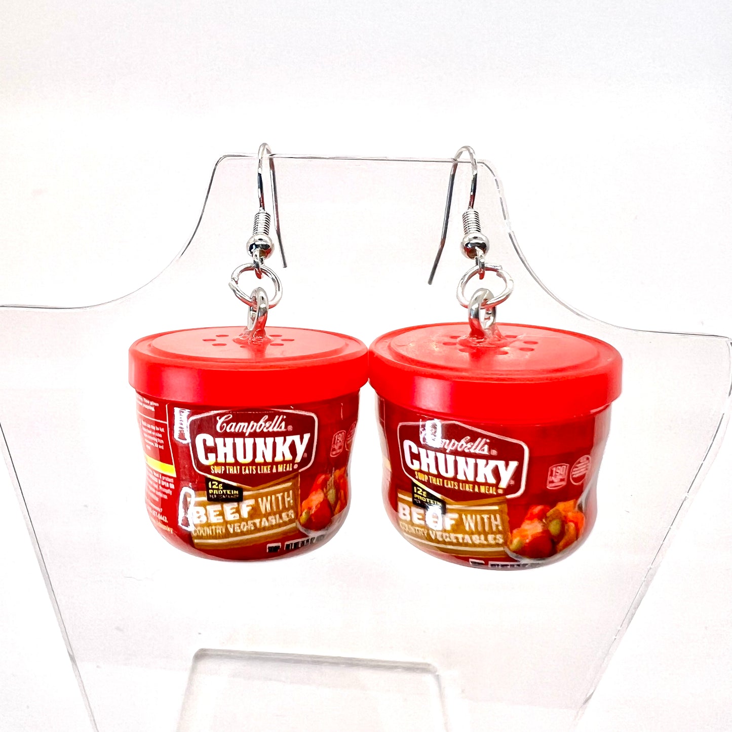 Campbells Chunky Soup Earrings