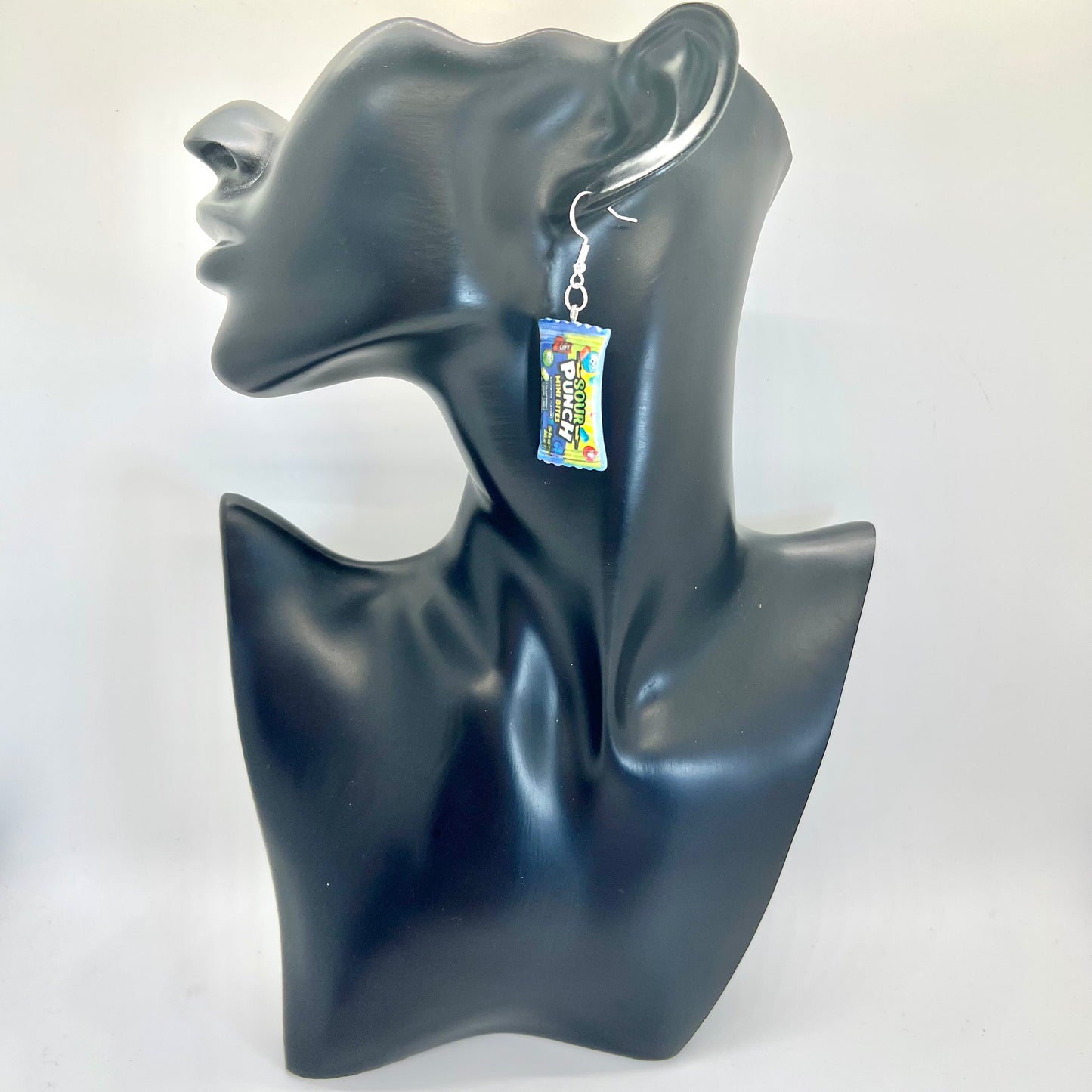 Sour Punch Candy Earrings