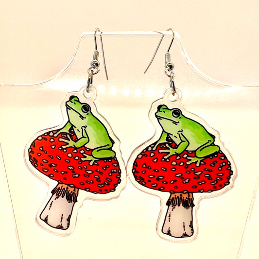 Toad Stool Earrings