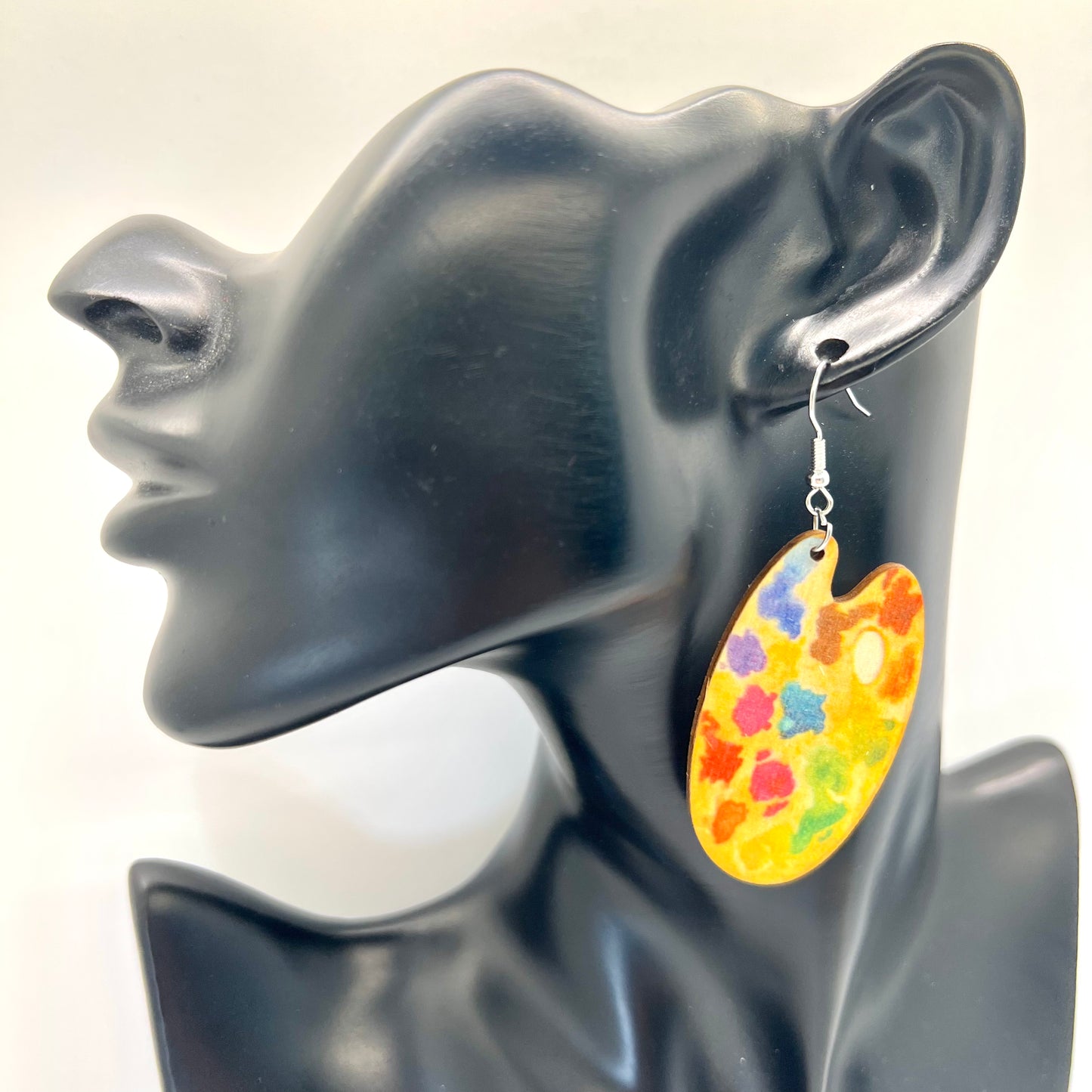 Paint Pallet Earrings