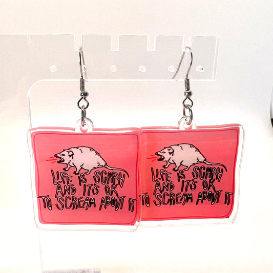 Stress! Earrings