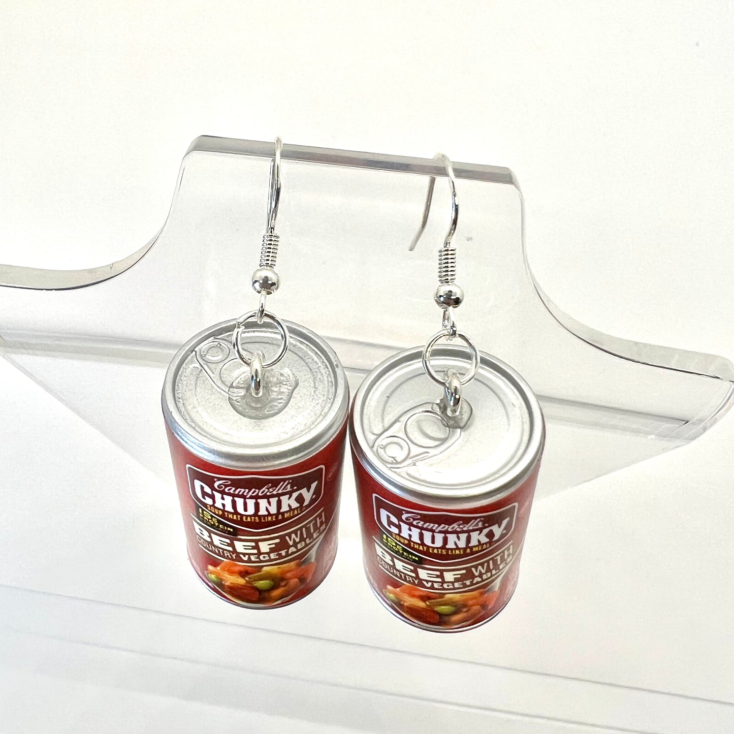 Campbell’s Soup Earrings