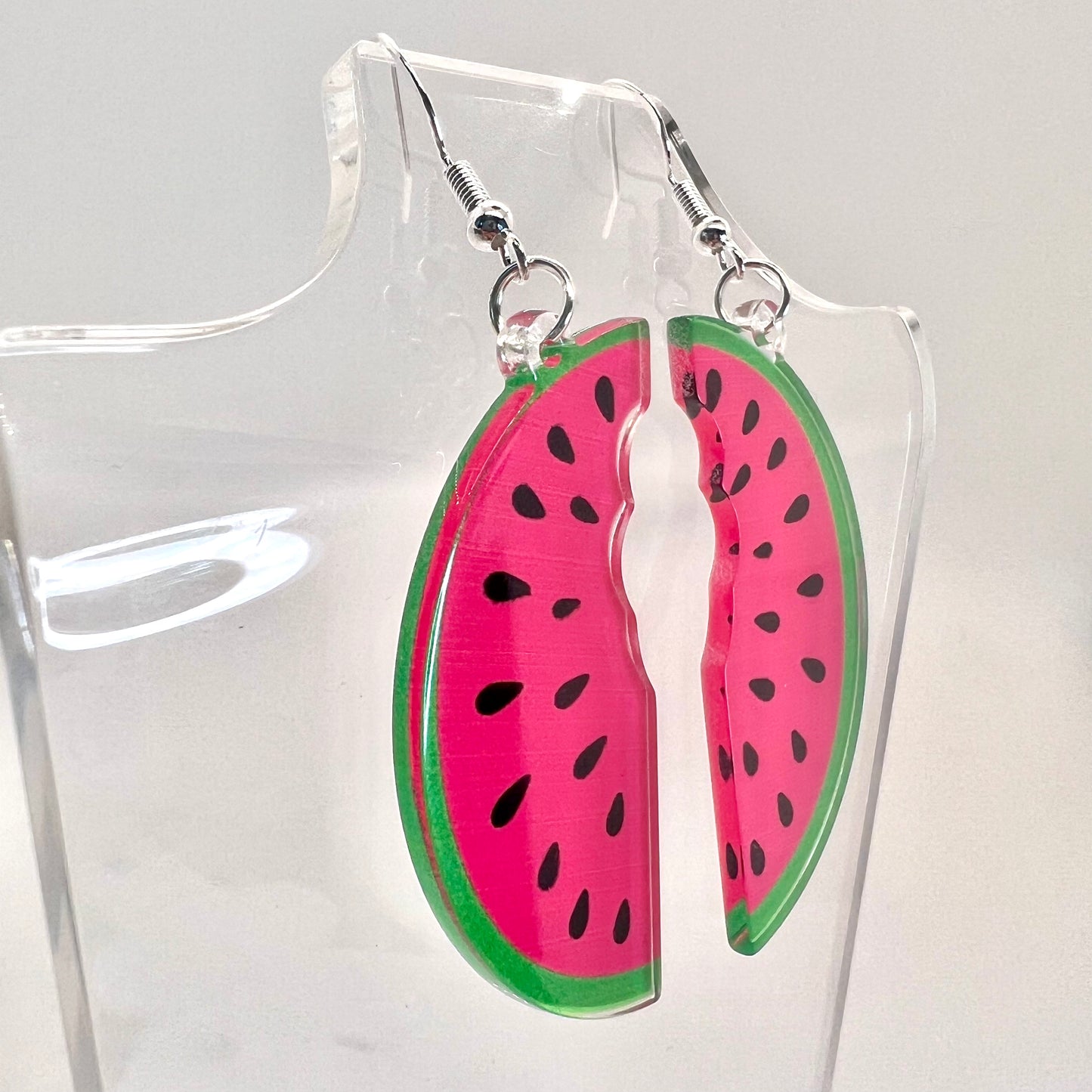Large Watermelon Earrings
