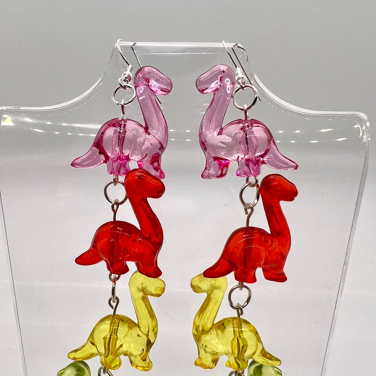 Dinosaur Chain Earrings