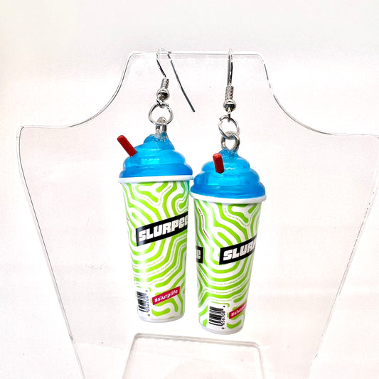Slurpee Earrings