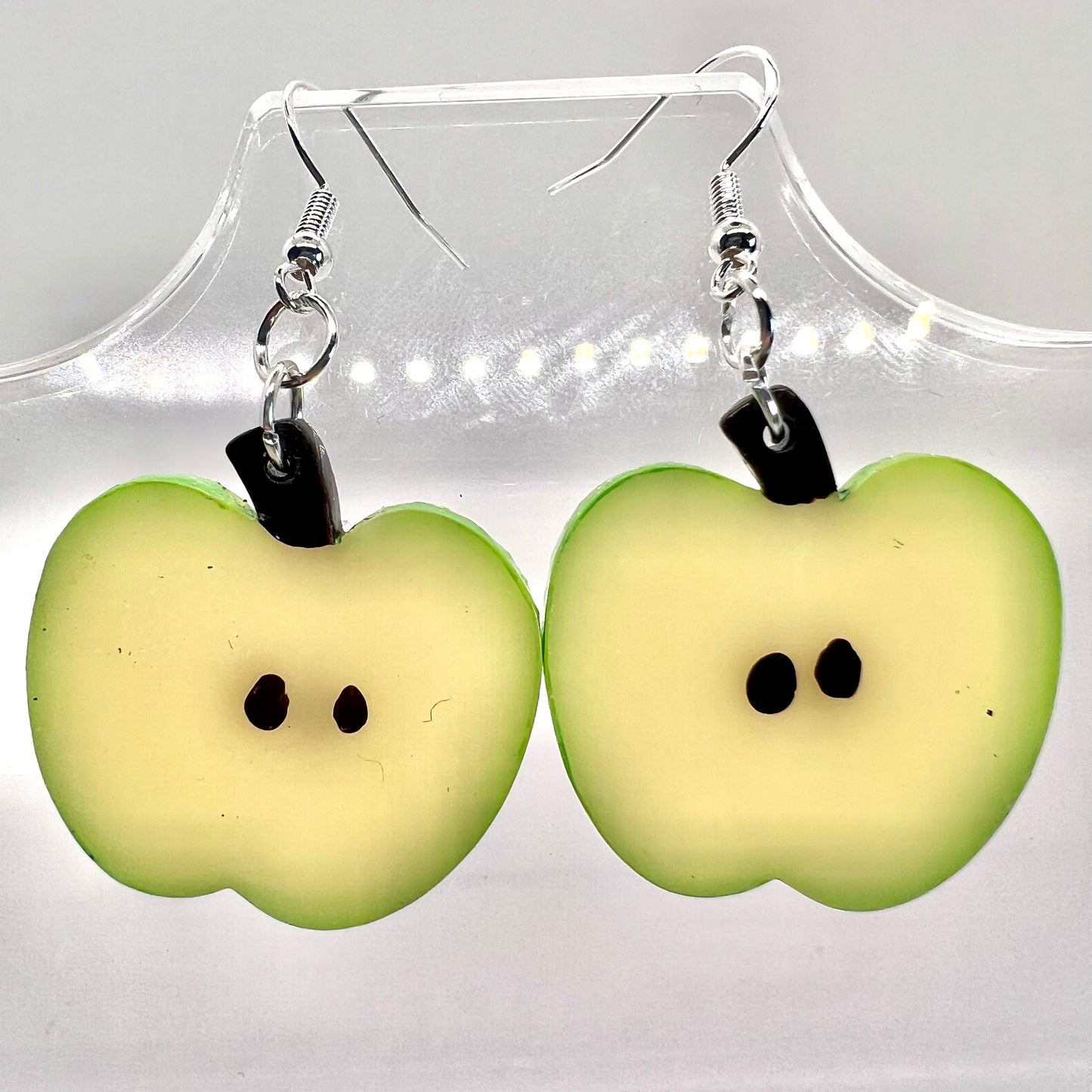 Apple Slice Earrings