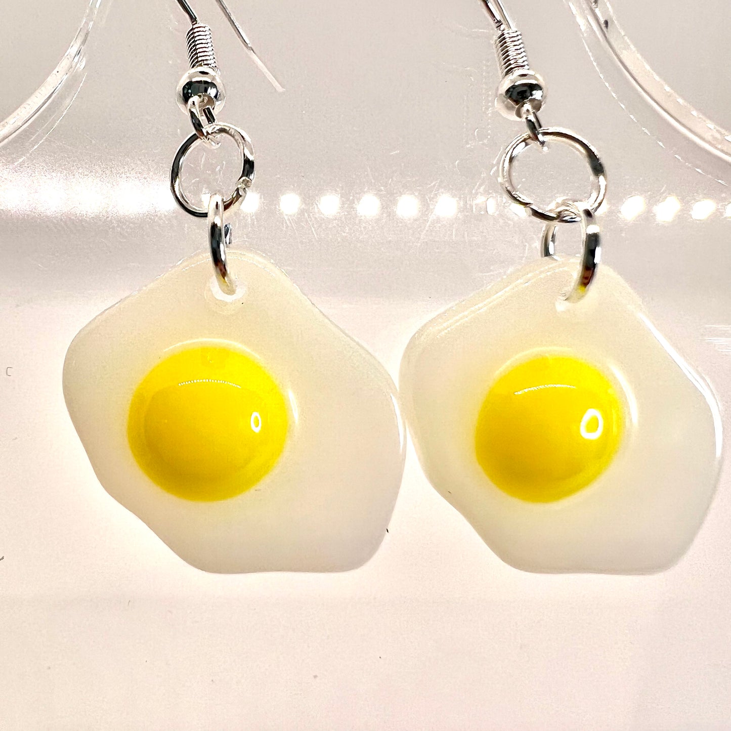 Fried Egg Earrings