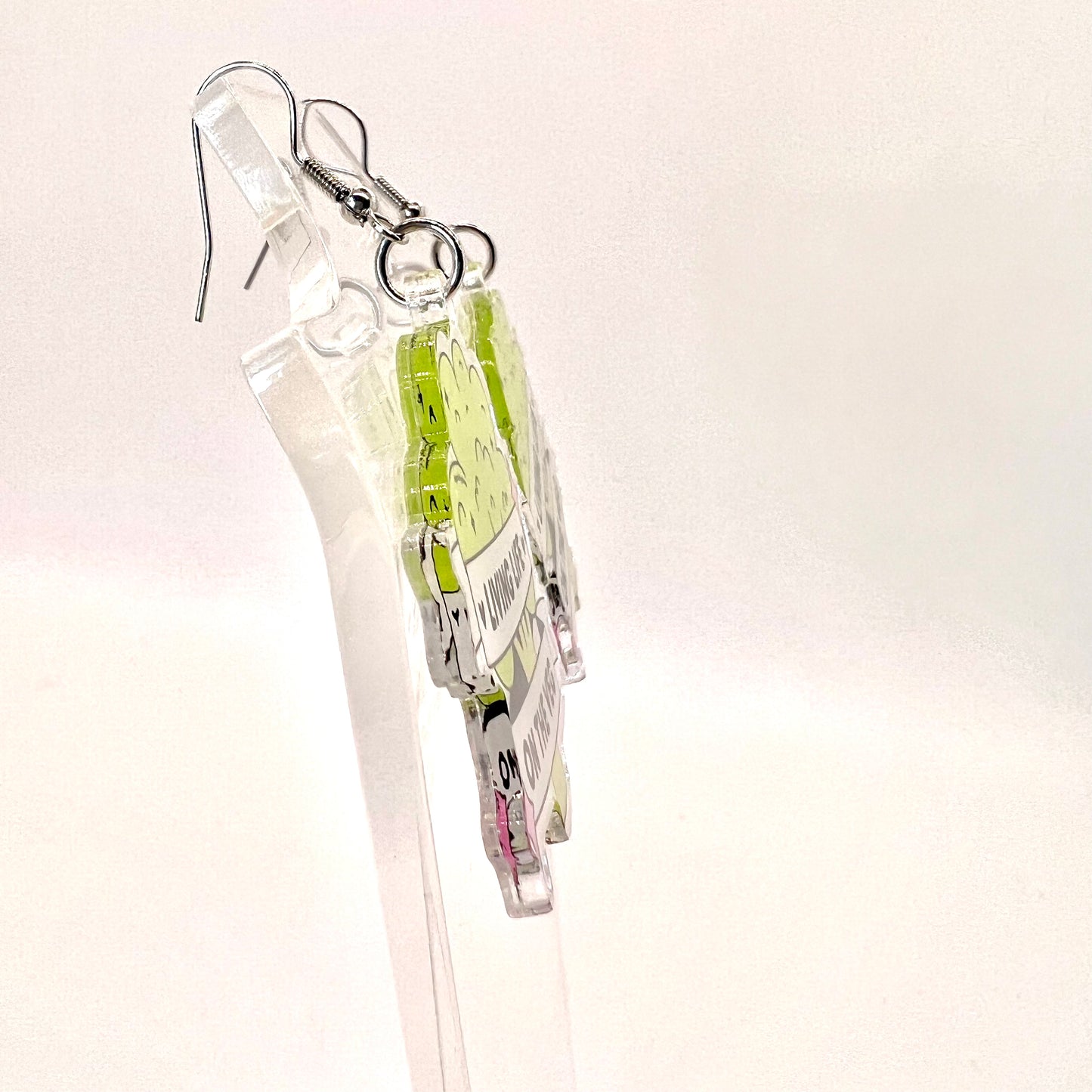 Vegan Broccoli Earrings