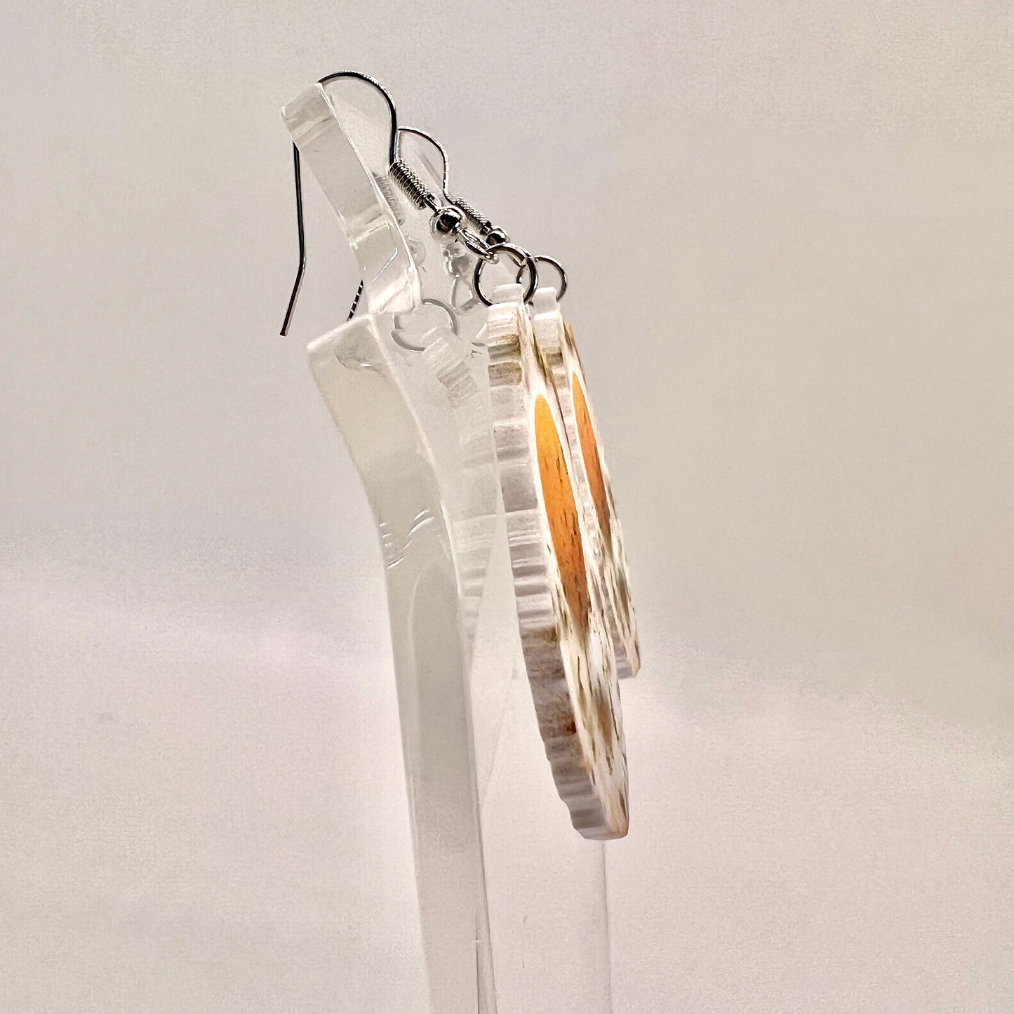 Fried Egg Earrings