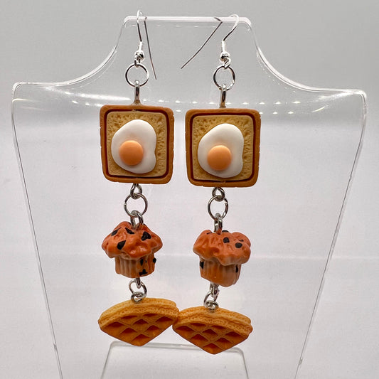 Breakfast Chain Earrings