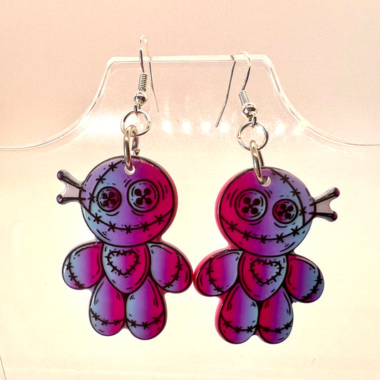 Voodoo Doll Earrings