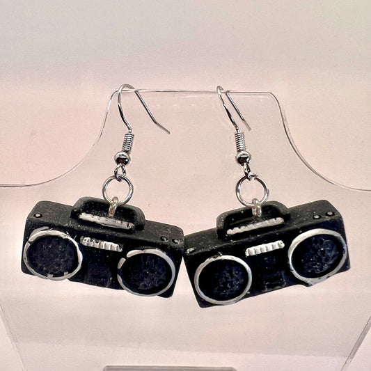 Boom Box Earrings