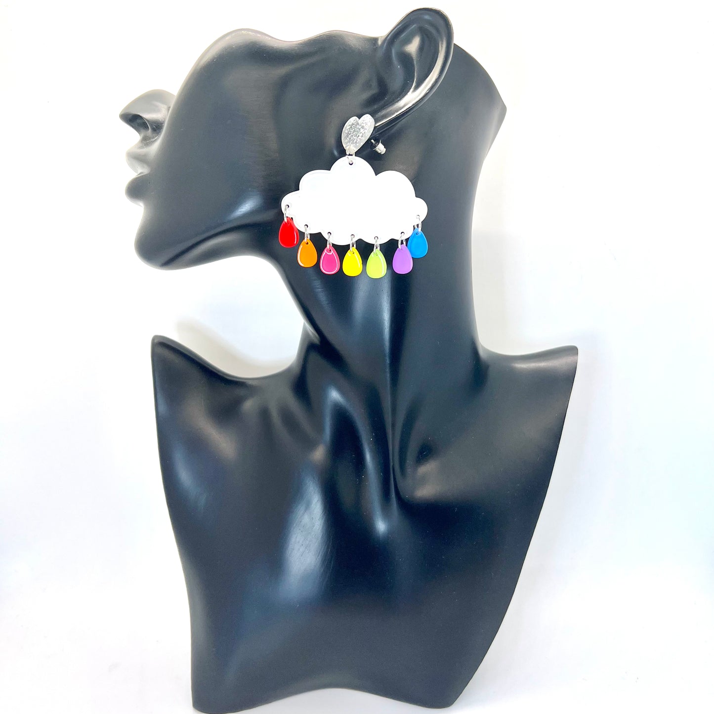 Rainbow Cloud Earrings