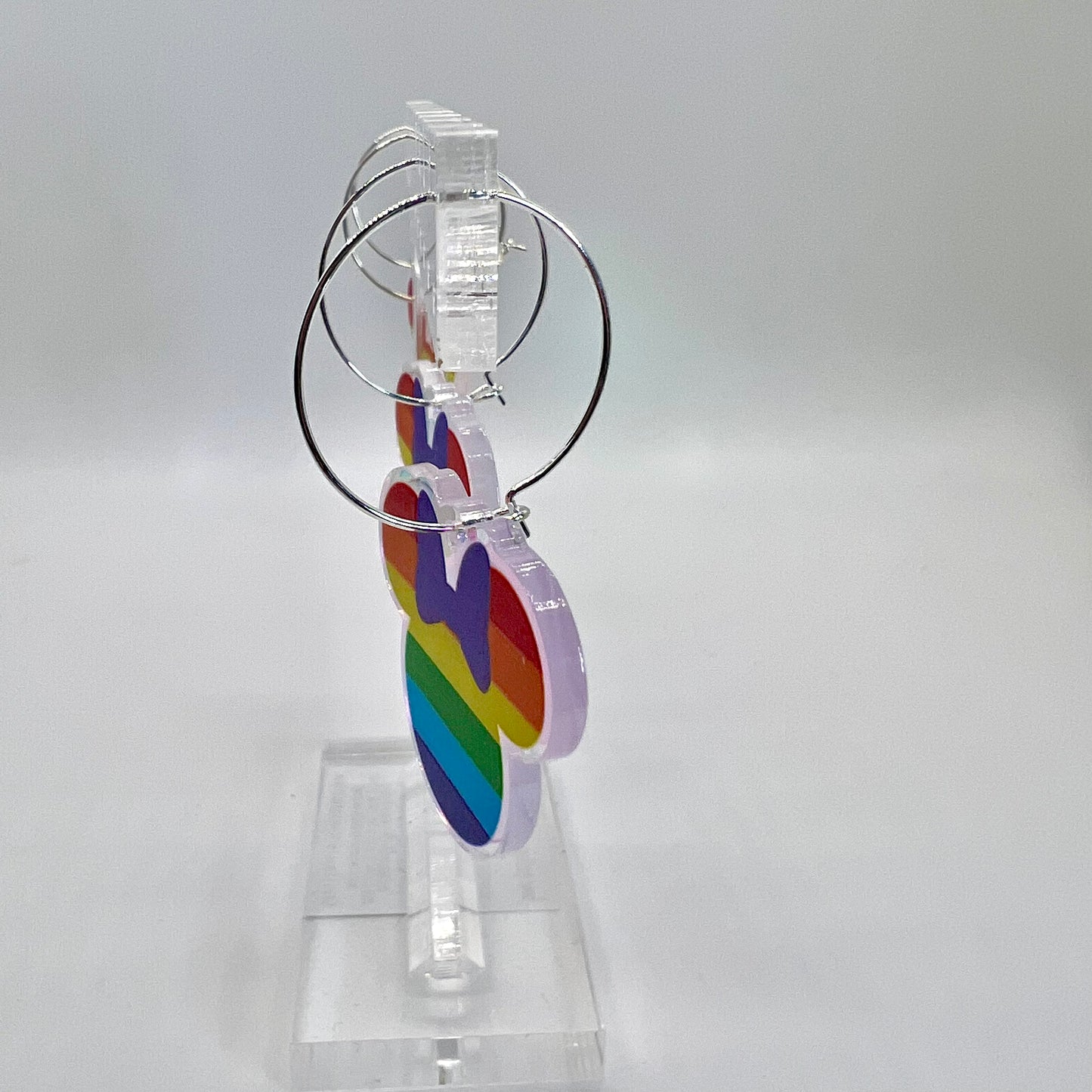 Mickey & Minnie Rainbow Earrings