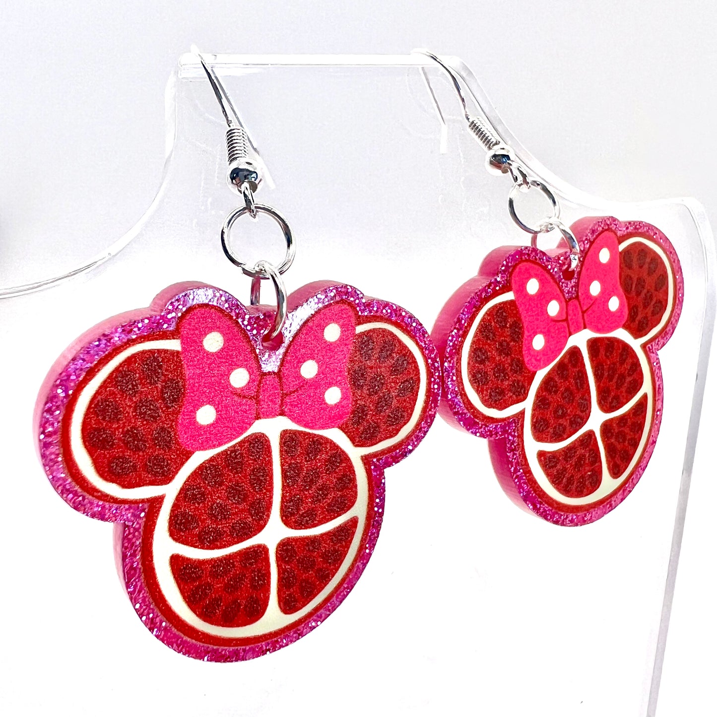 Minnie Grapefruit Earrings