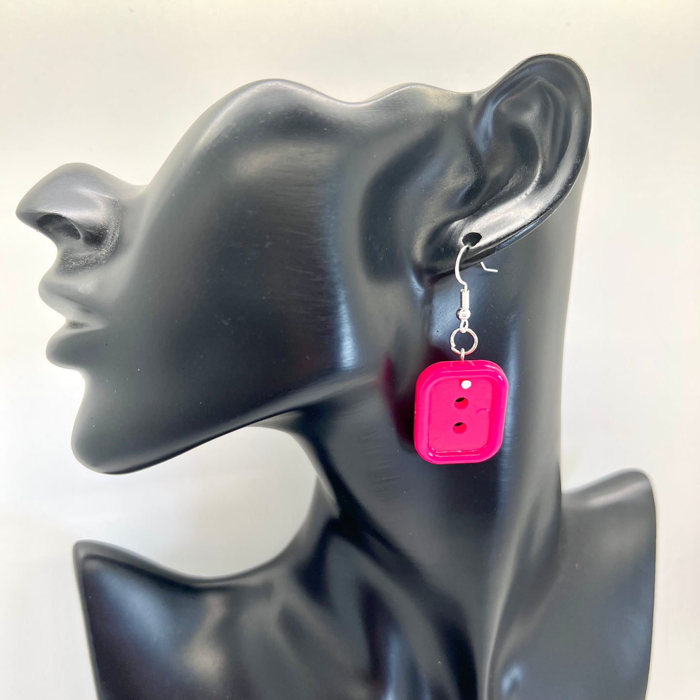 Button Earrings
