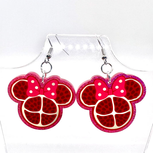 Minnie Grapefruit Earrings