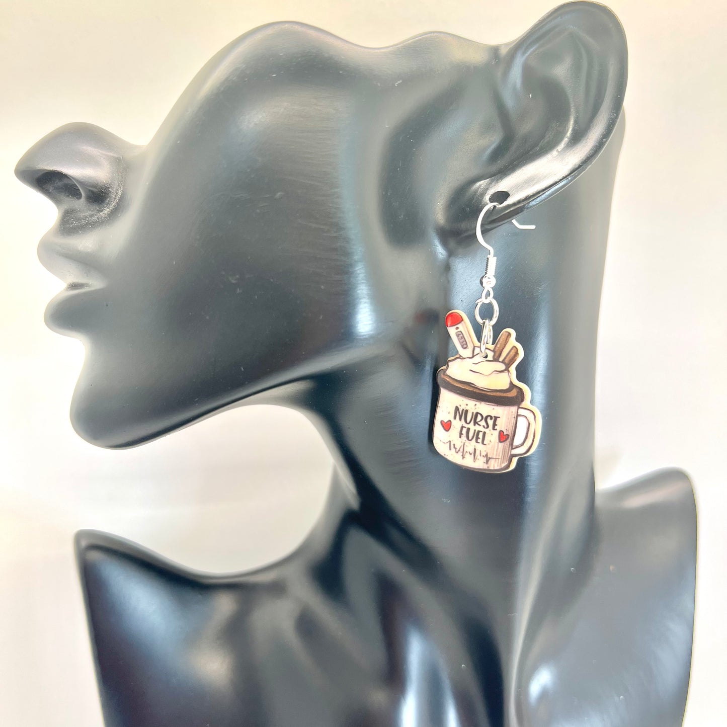 Life Saving Coffee Earrings