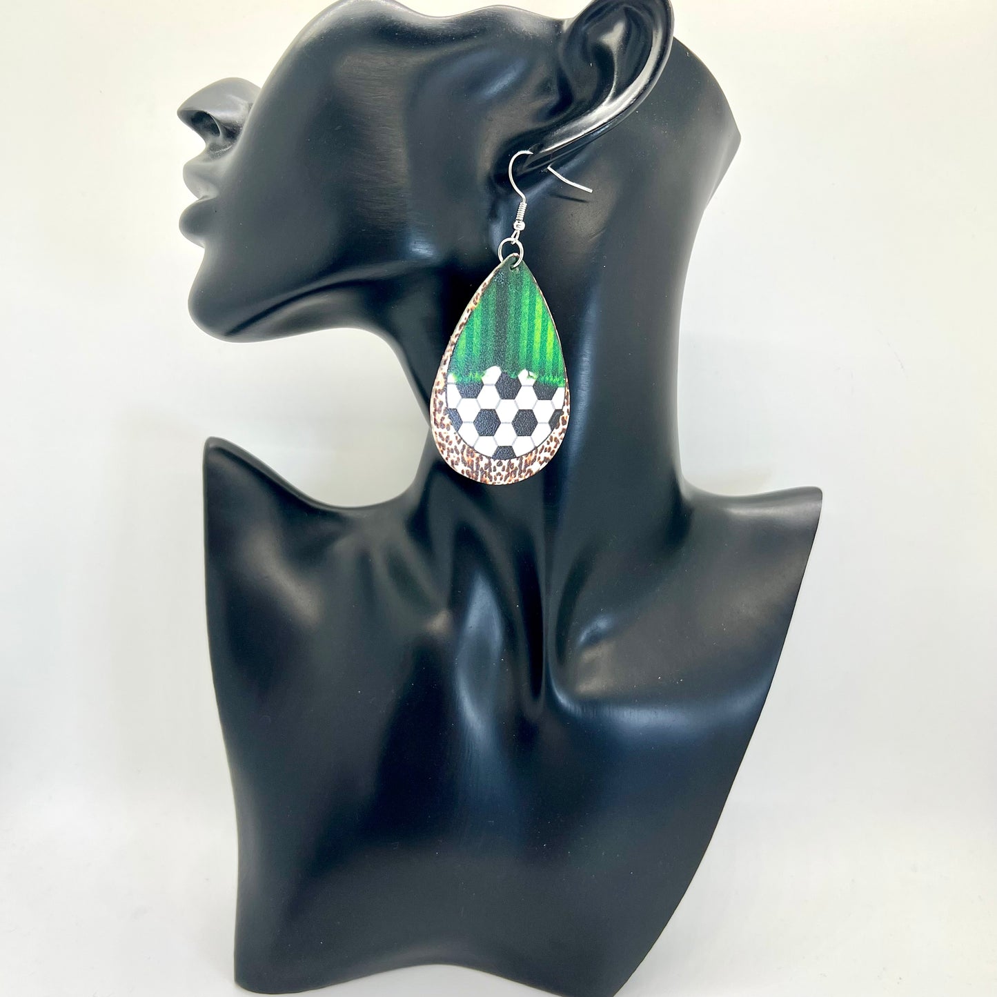 Soccer Field Earrings