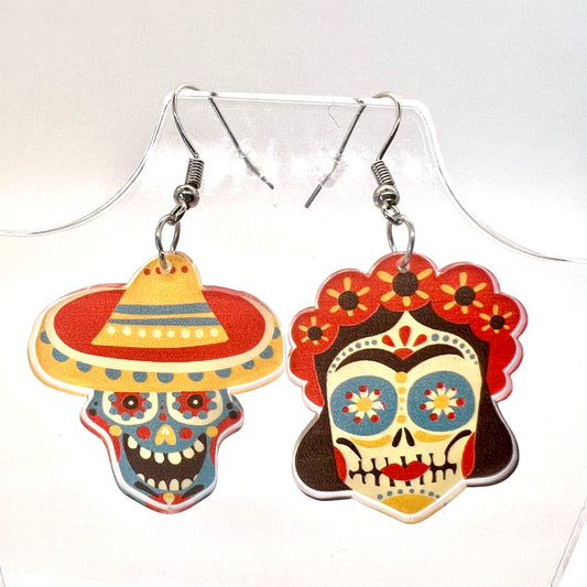 Sugar Skull Earrings