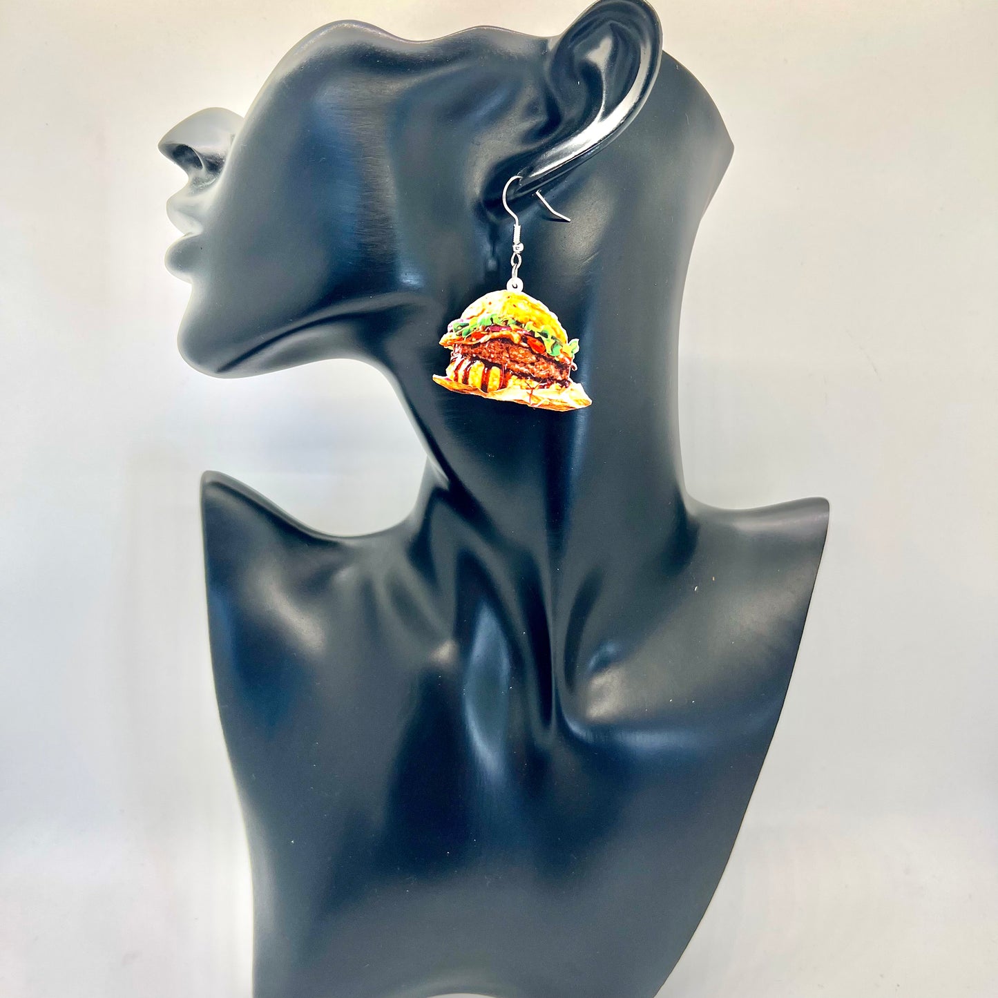 Greasy Burger Earrings