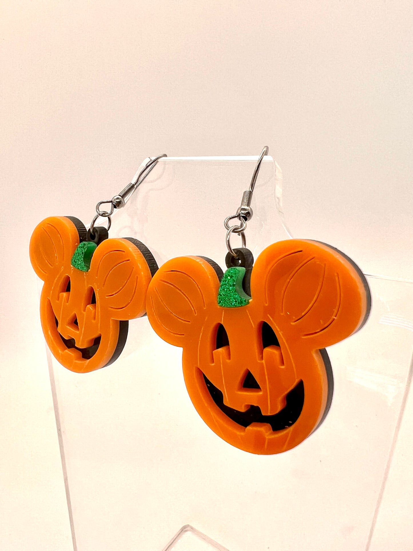 Mickey Pumpkin Earrings
