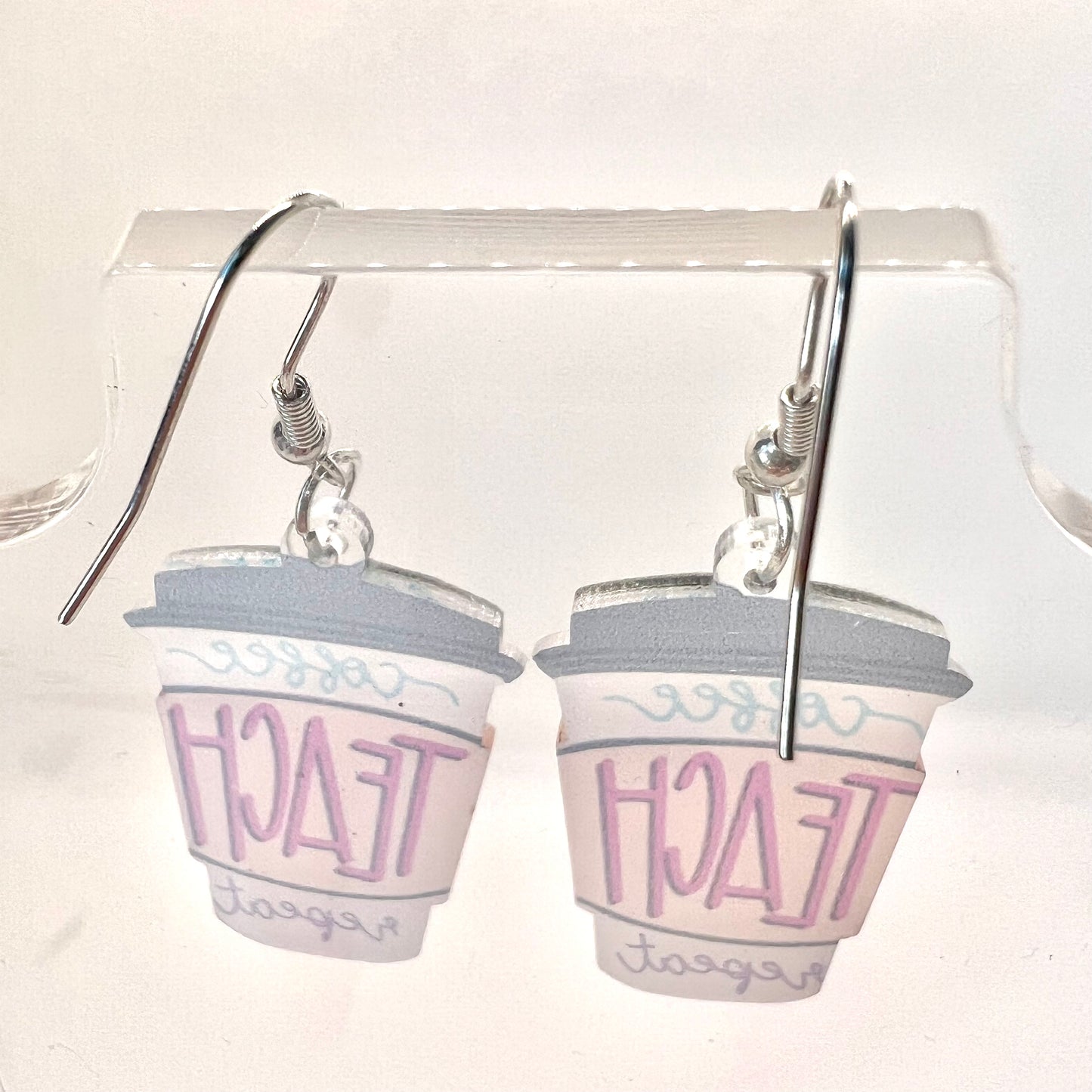 Coffee, Teach, Repeat Earrings