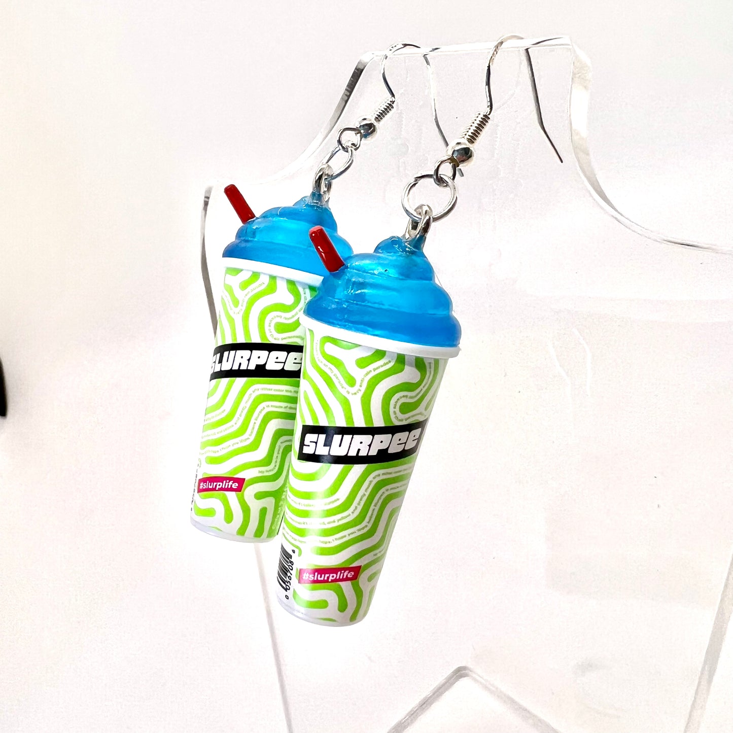 Slurpee Earrings