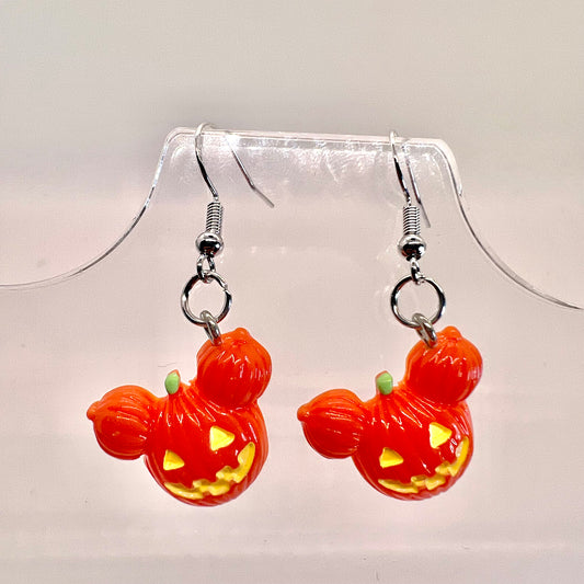 Mickey Pumpkin Earrings