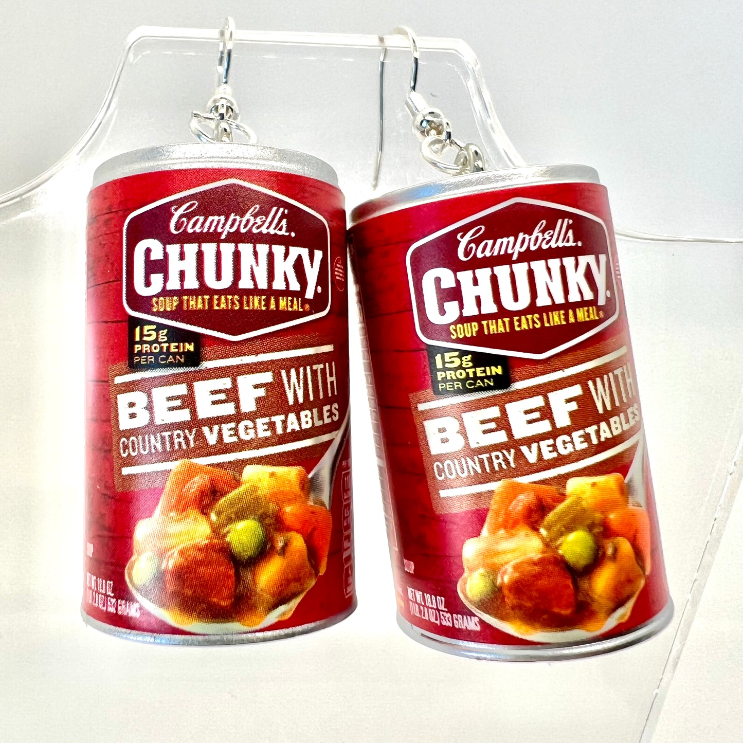Campbell’s Soup Earrings