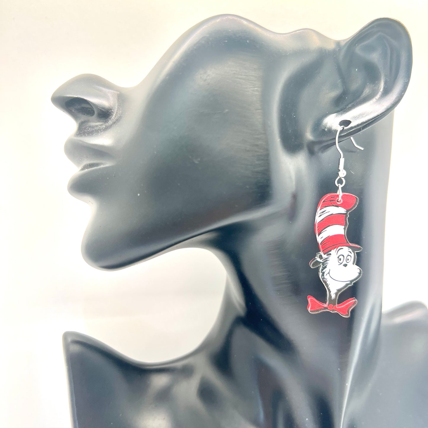 Cat in the Hat Earrings