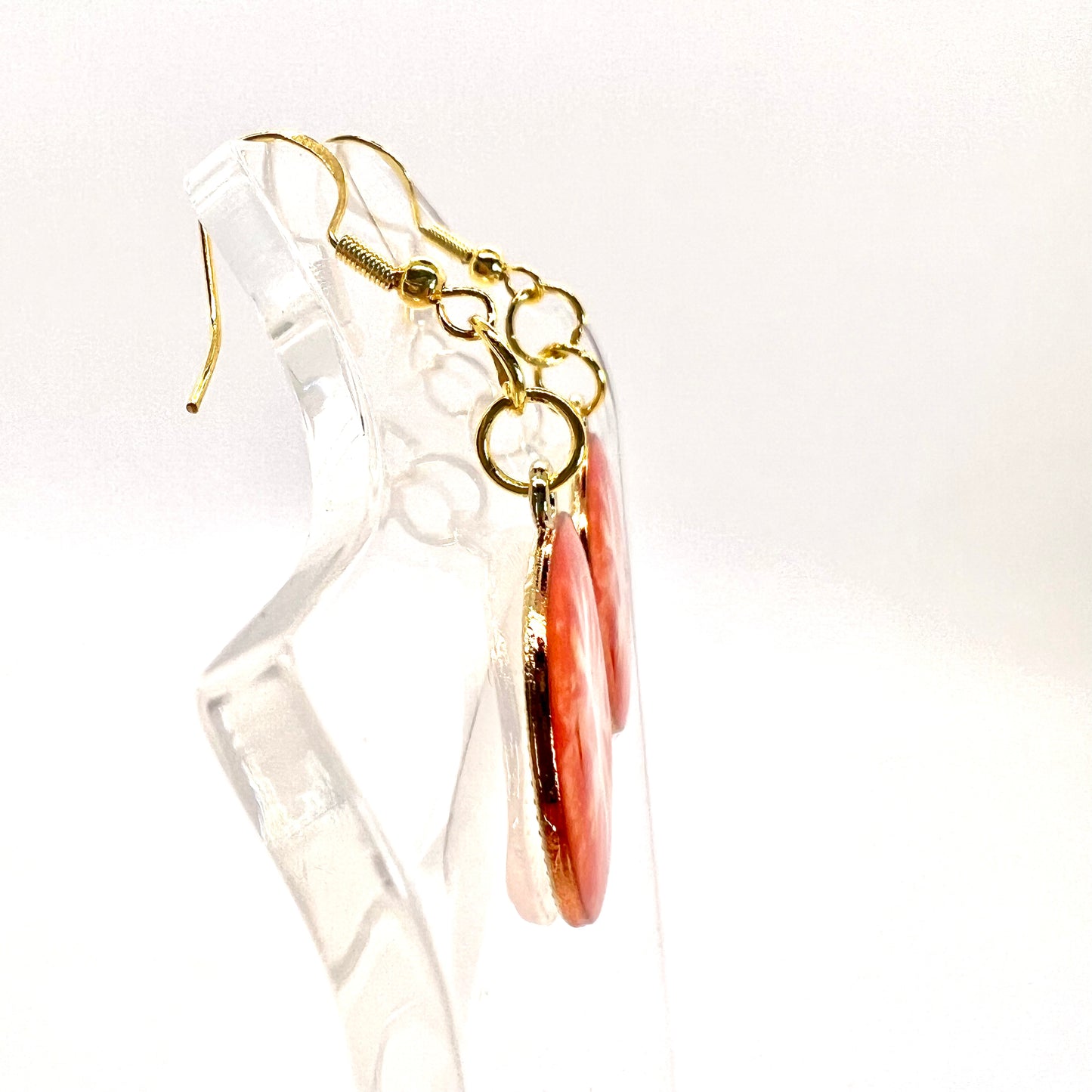 Tomato Slice Earrings