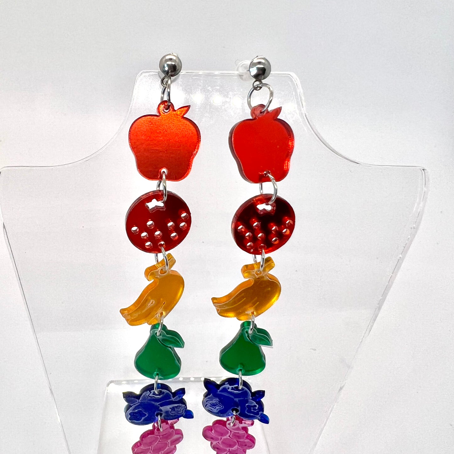 Fruit Chain Earrings
