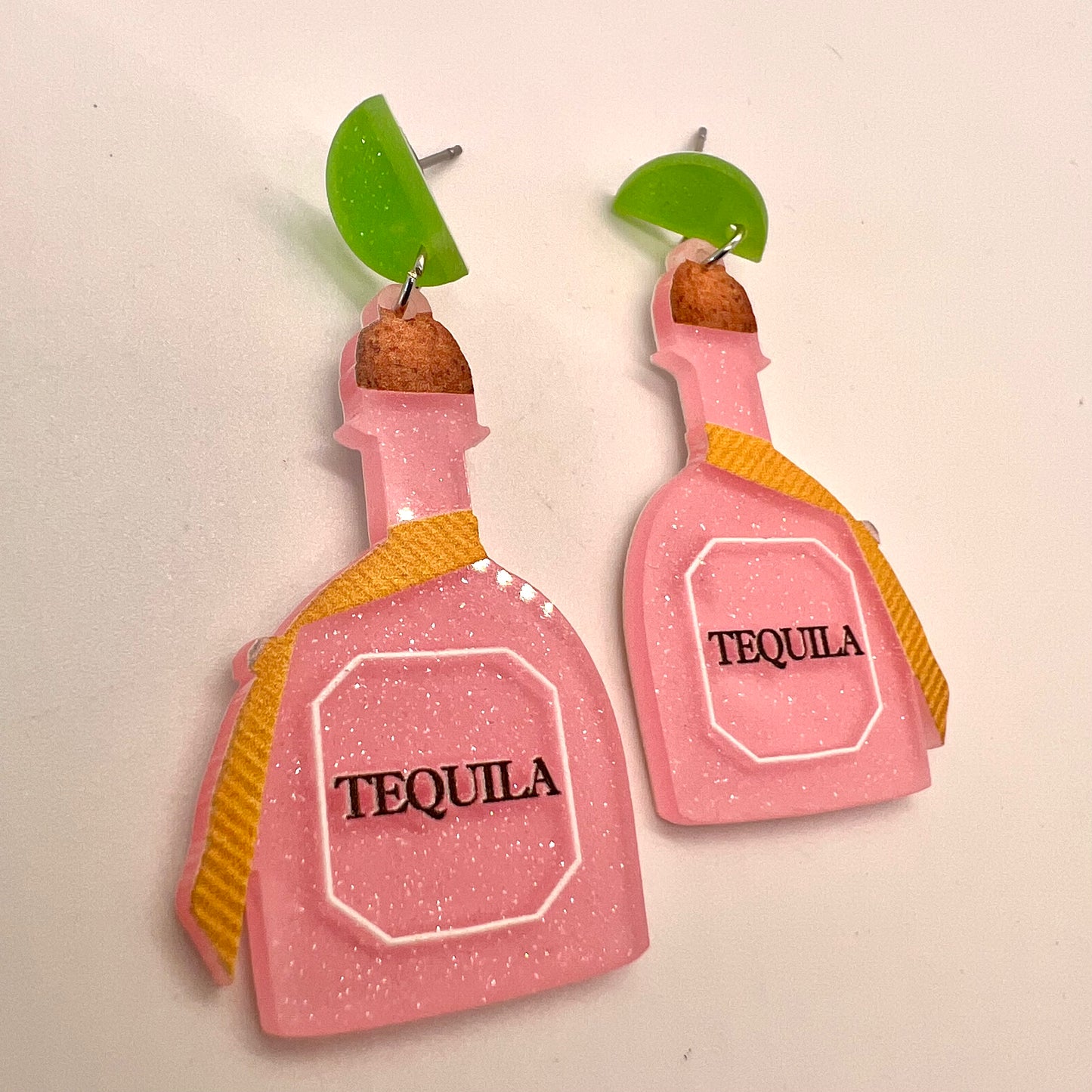 Tequila Bottle Earrings