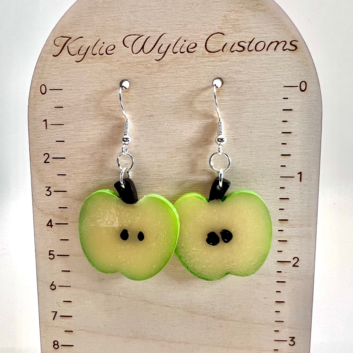 Apple Slice Earrings